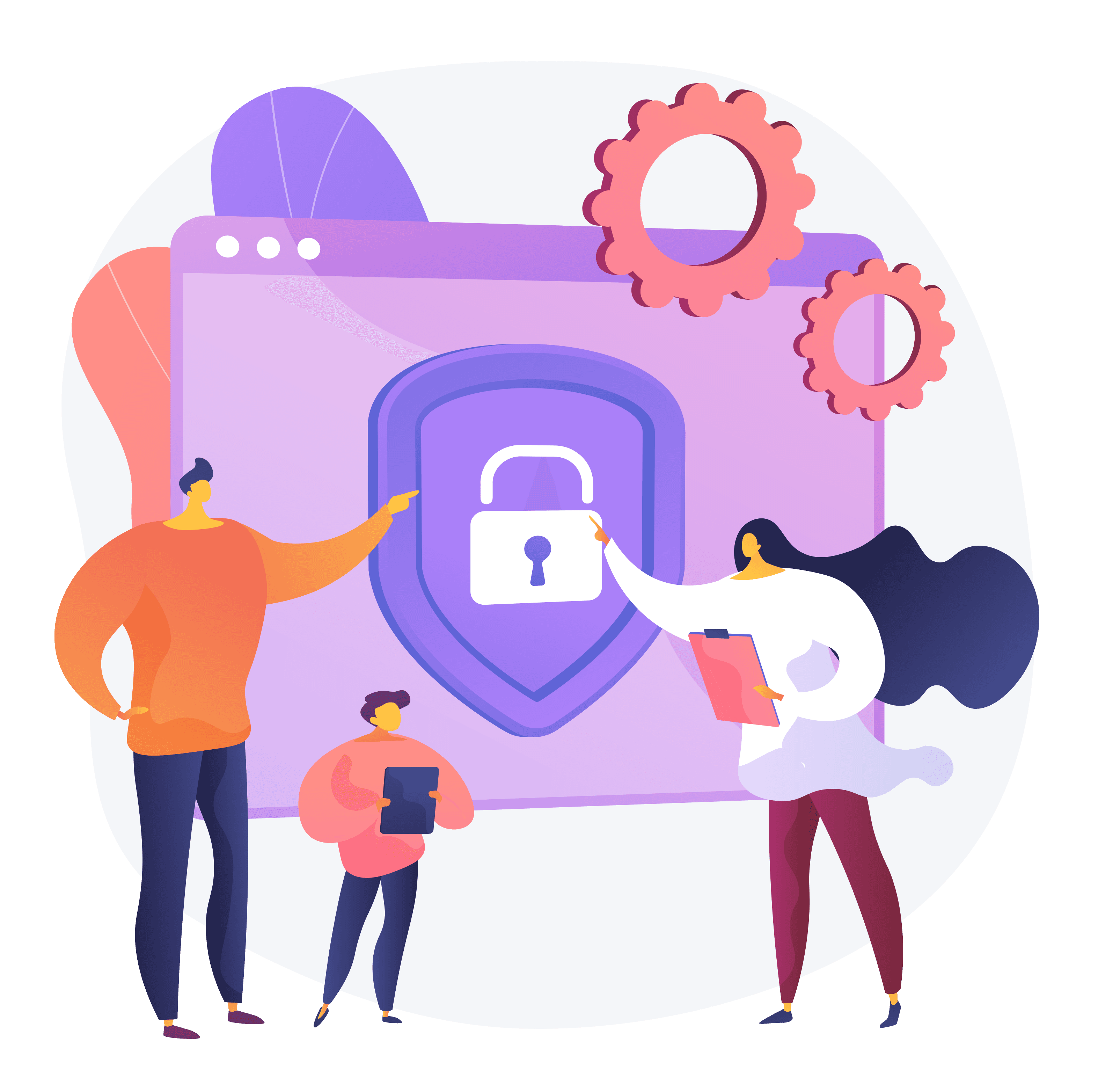 Person working on laptop